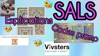 Miniature : EXPLICATIONS ET CODES PROMO SALS 2026 #Vivsters #cmdesigns #pointcompté #plaisir #pourtoi #pourtous 