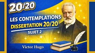Miniature : Les Contemplations – Dissertation 20/20 | Bac Français 2021 | Les mémoires d’une âme | Victor Hugo