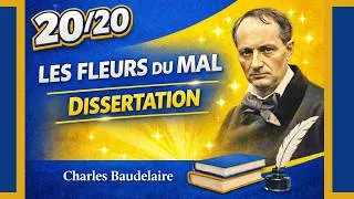 Miniature : Les Fleurs du Mal – Dissertation 20/20 | Bac Français 2022 | Alchimie poétique | Charles Baudelaire