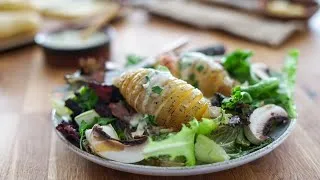 Miniature : Recette : Pommes de terre hasselback