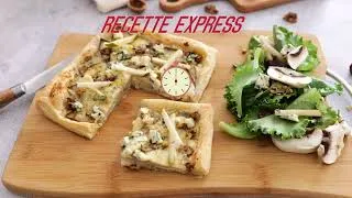 Miniature : Tarte fine poire bleu d'Auvergne