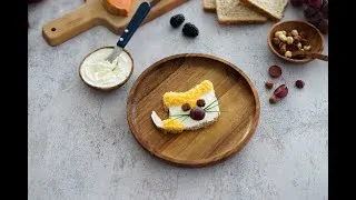 Miniature : Tartine à la mimolette - Tartine Renard pour enfant