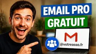 Miniature : Un email pro pour votre association gratuitement (Tuto)
