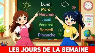 Miniature : Les jours de la semaine en chanson! 🎶 | Chante avec nous