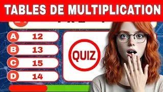 Miniature : Quiz multiplication 30 questions : Maîtrises-tu vraiment tes tables ?