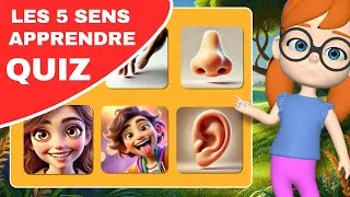 Miniature : Apprendre les 5 sens du corps humain pour enfants : découvre tes super pouvoirs et réponds aux quiz