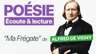 Miniature : MA FRÉGATE de Alfred de Vigny - Poésie (écoute & lecture)