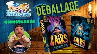 Miniature : Lairs & Lairs Deeper Dungeons v. Kickstarter Deluxe de KTBG | Les Petits Chefs