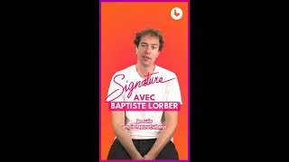 Miniature : SIGNATURE avec Baptiste Lorber