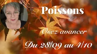 Miniature : ♓ Poissons du 28/09 au 4/10✨Osez avancer vers une nouvelle aventure#poissons