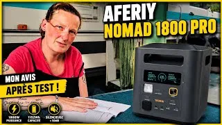 Miniature : AFERIY Nomad 1800 Pro !!! Premier test et avis de cette station d'énergie !!!