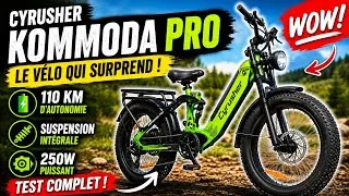 Miniature : CYRUSHER KOMMODA PRO !!! Le meilleur velo que j'ai testé !!! #cyrusher 