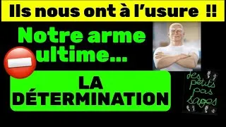 Miniature : ❌⚠️Ils nous ont a l’usure… Ton arme ultime : la DÉTERMINATION 