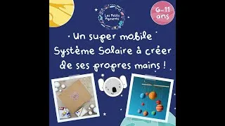 Miniature : [KIT DIY Enfant] Mobile système solaire