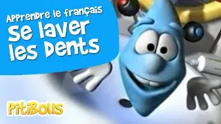 Miniature : Apprendre à bien se brosser les dents - les Pitibous - Français #enfants
