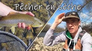 Miniature : Pêcher la truite à la mouche en mars ? OUI c'est possible !