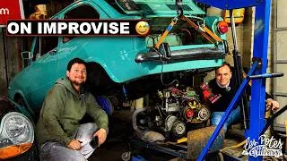 Miniature : On sort le moteur de notre Fiat 850… et les mauvaises surprises continuent 😬🔧