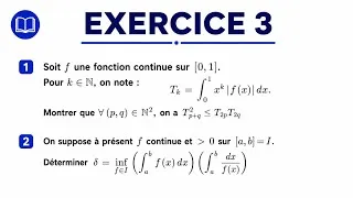 Miniature : Inégalité de Cauchy Scharwz Niveau licence 