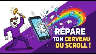 Miniature : ARRÊTE DE SCROLLER : Le Hack Dopamine pour Aimer Étudier! #dopamine #focus
