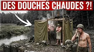 Miniature : Pourquoi les Allemands étaient surpris que les soldats américains aient des douches chaudes au front