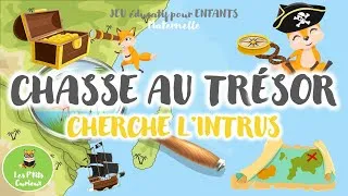 Miniature : CHASSE AU TRÉSOR 🕵️ Qui est l’intrus 💛 Jeu éducatif Quiz pour Enfants 🎲 Maternelle – Primaire