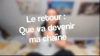 Miniature : Le retour: Que va devenir ma chaîne