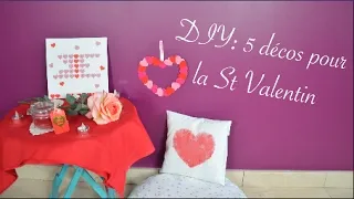 Miniature : DIY: 5 décos pour la St Valentin 👫  💖