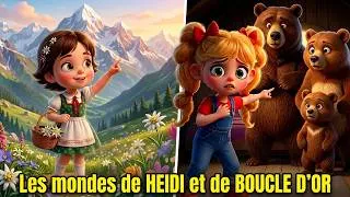 Miniature : 2 CONTES | Boucle d'Or et les Trois Ours + Heidi | Dessin Animé 3D avec @lesptitszamis
