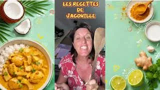 Miniature : 🥥 Le meilleur poulet au coco et au curry : une recette ultra fondante !