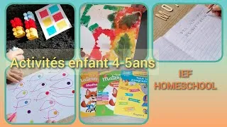 Miniature : activités enfant 4-5 ans °° Ecole à la maison °° IEF °° Homeschool °°