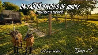 Miniature : ON FAIT UN ENCLOS DE 300m2 POUR MOINS DE 500€