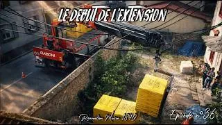 Miniature : LE DEBUT DE L'EXTENSION - EP36 - RENOVATION MAISON VLOG TRAVAUX