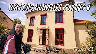 Miniature : POSE DU TRIPLE VITRAGE, CA CHANGE TOUT ! EP 35 RENOVATION MAISON VLOG TRAVAUX