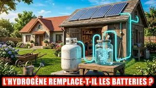Miniature : ARRÊTEZ D’ACHETER DES BATTERIES À 10 000 € ! Stockez l’Énergie Solaire dans ce Réservoir !