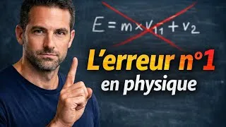 Miniature : Tu fais cette erreur en physique (et elle te bloque depuis toujours)🥹🤔