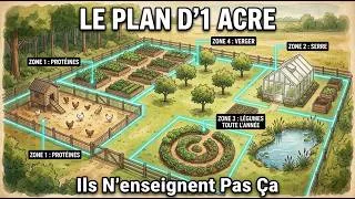 Miniature : Propriété d'un acre : Nourriture GRATUITE toute l'année avec cet aménagement