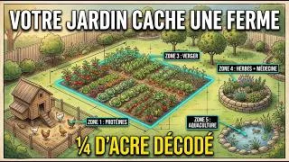 Miniature : Comment 1/4 d'ACRE peut couvrir 90 % de vos besoins ALIMENTAIRES