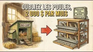 Miniature : Oubliez les poulets : Cailles automatiques, 2 000 $ par mois