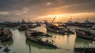 Miniature : Le Cimetière Caché Où Finissent Les Plus Grands Navires Du Monde