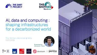 Miniature : "AI, data and computing : shaping infrastructures for a decarbonized world" - February 2026