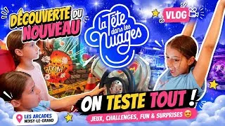 Miniature : 🎮 On découvre le tout nouveau La Tête dans les Nuages de Noisy-le-Grand (Les Arcades) ! 🤩 #vlog 
