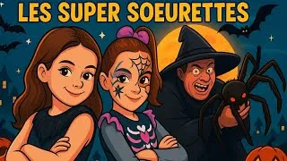 Miniature : Les Super Soeurettes affrontent une araignée géante pour sauver Halloween ! 🕸️🎃 #halloween #roomtour