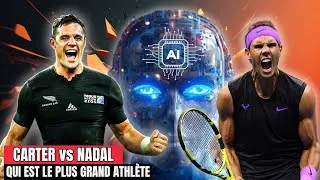 Miniature : Carter vs Nadal | Qui est vraiment le plus grand athlète ? Débat avec l’IA !