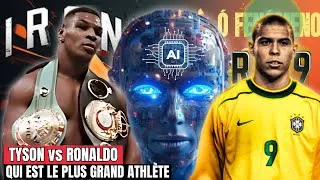 Miniature : Mike Tyson vs Ronaldo Nazario | Qui est vraiment le plus grand athlète ? Débat avec l’IA !