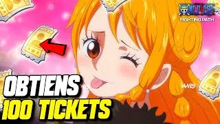 Miniature : Ne Rate PAS ces 100 Tickets GRATUITS - One Piece Fighting Path