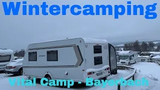 Miniature : Le Vital Camp à Bayerbach, un camping d'hiver, avec piscine thermale