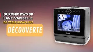 Miniature : Duronic DW5 : Le meilleur mini lave-vaisselle pas cher pour petit espace ?