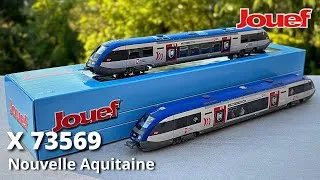 Miniature : Autorail X73569 JOUEF - Présentation et Test de roulage