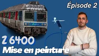 Miniature : Z 6400 ho : Mise en peinture (Épisode 2)
