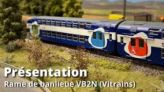 Miniature : Présentation - Rame de banlieue VB2N Transilien  (Vitrains)